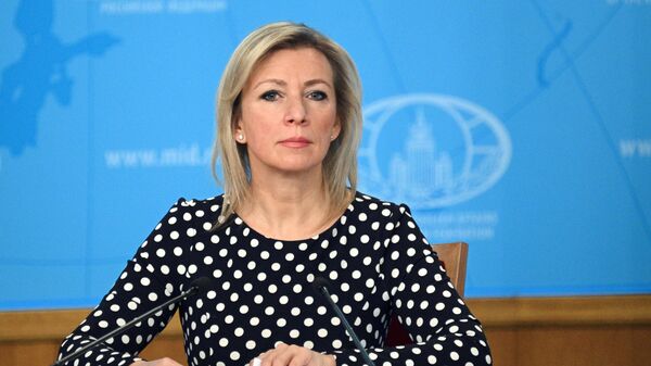 Russian Foreign Ministry spokeswoman Maria Zakharova. File photo - Sputnik International