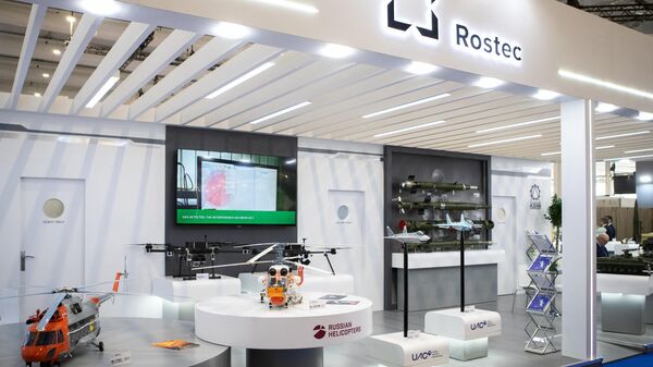 Rostec Corporation's stand at the World Defense Show - Sputnik International