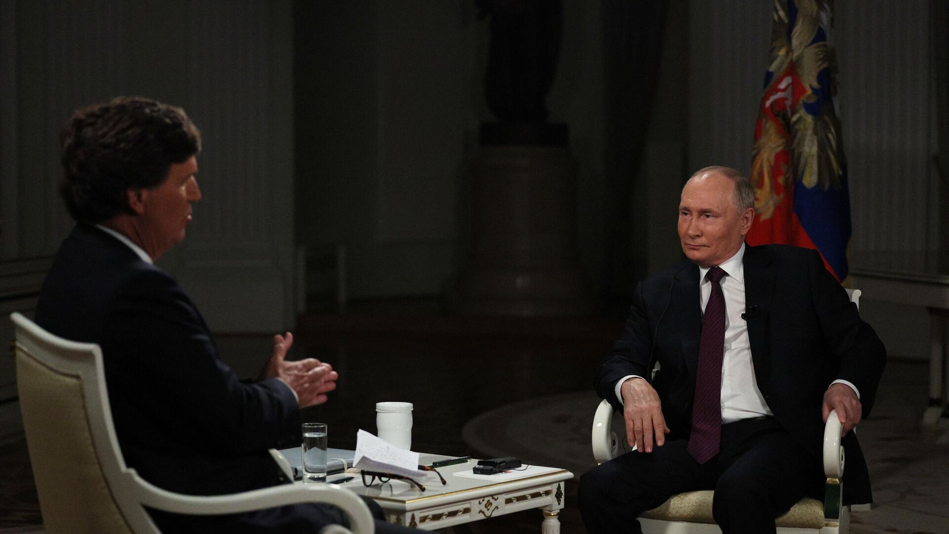 Tucker Carlson interview with Russian President Vladimir Putin - Sputnik International, 1920, 09.02.2024