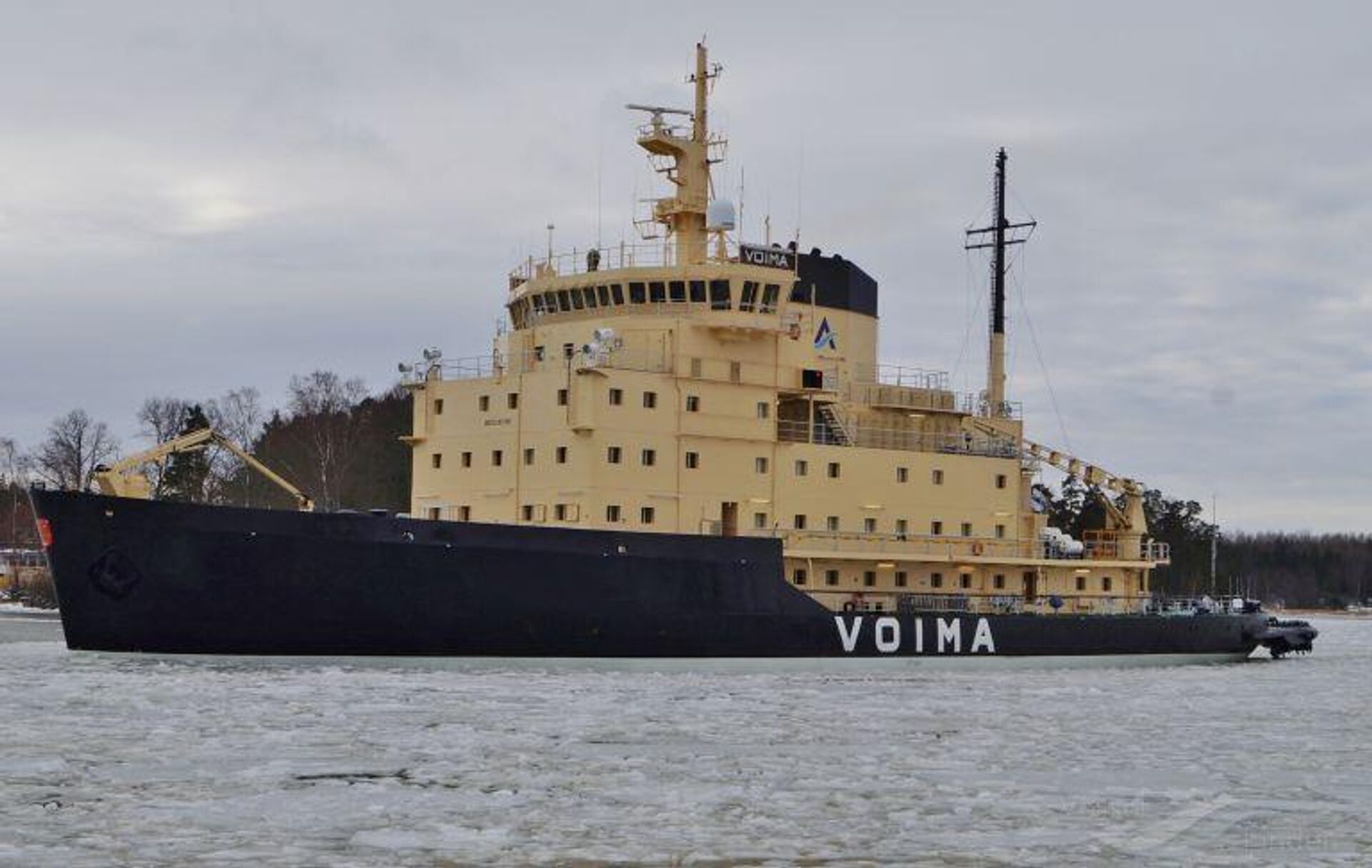 The Voima icebreaker, one of the oldest known icebreakers in operation. - Sputnik International, 1920, 11.02.2024