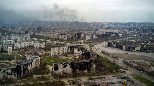 The city of Mariupol. File photo - Sputnik International