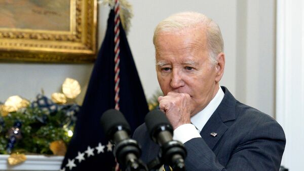 US President Joe Biden delivers remarks on aid to Ukraine - Sputnik International