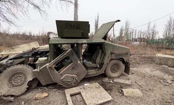 Damaged equipment of the Ukrainian Armed Forces in Avdeyevka.After the establishment of Russian control over Avdeyevka, some US members of Congress will point to the &quot;hopelessness&quot; and &quot;waste of money&quot; of providing new financial and military support to Ukraine, international experts claim. - Sputnik International