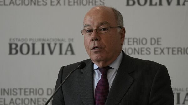 Brazil's Minister of Foreign Affairs Mauro Vieira speaks during a press conference at the Foreign Ministry in La Paz, Bolivia, Thursday, May 4, 2023. - Sputnik International