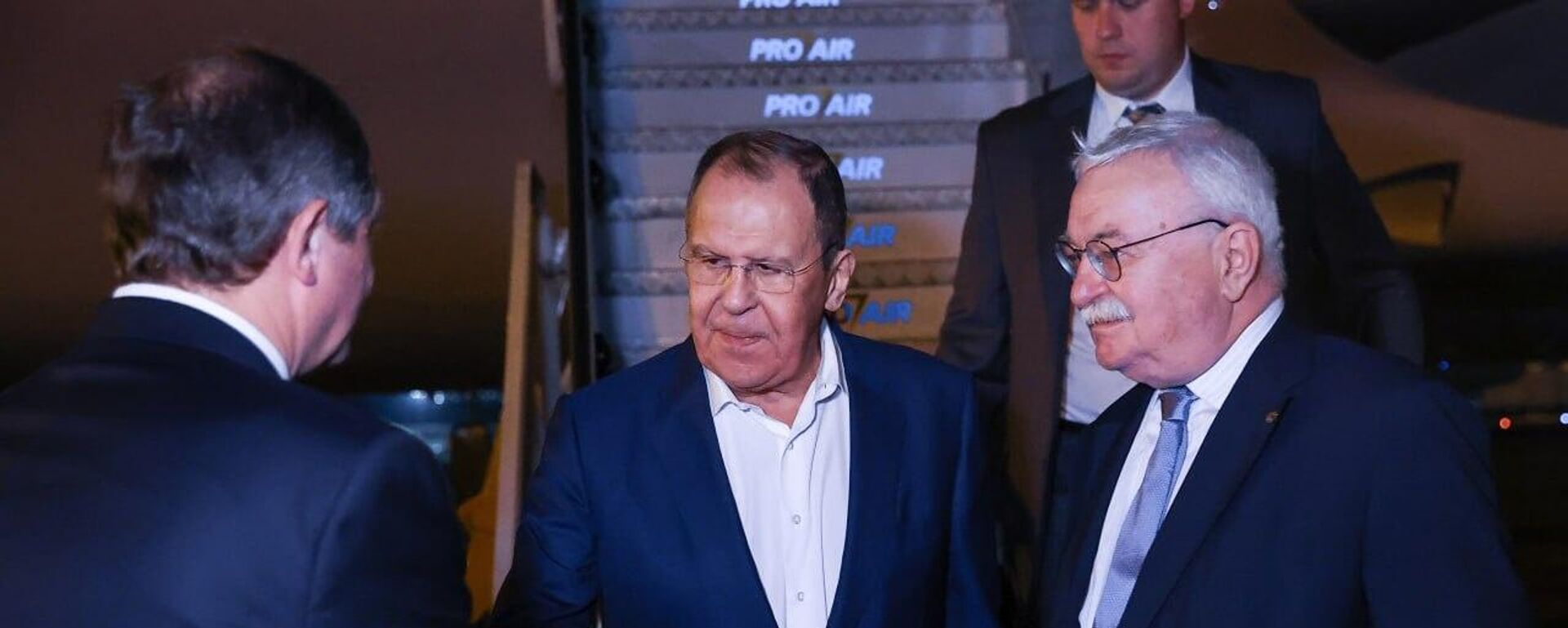 Russian Foreign Minister Sergey Lavrov arrives in Rio de Janeiro on February 21, 2023. - Sputnik International, 1920, 21.02.2024