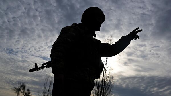 A serviceman in special military operation zone - Sputnik International