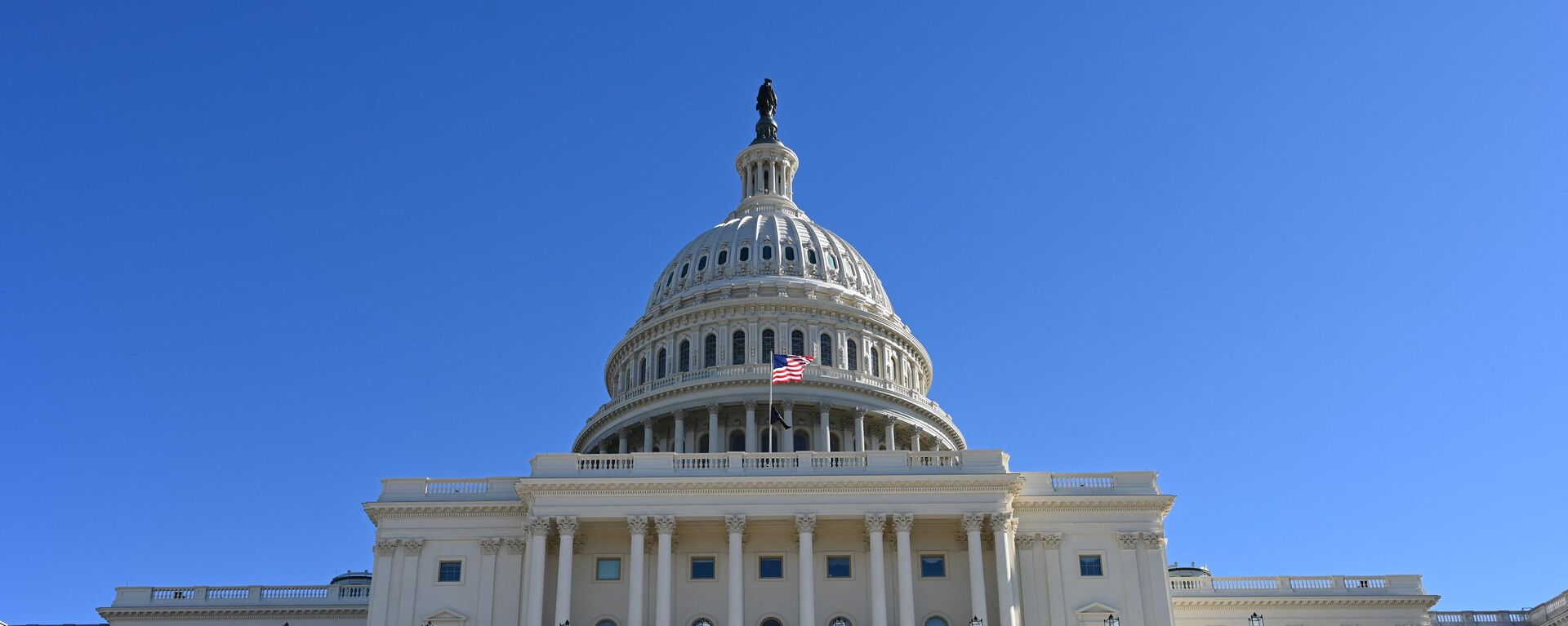 The US Capitol is seen in Washington, DC, on February 4, 2024.  - Sputnik International, 1920, 28.02.2024