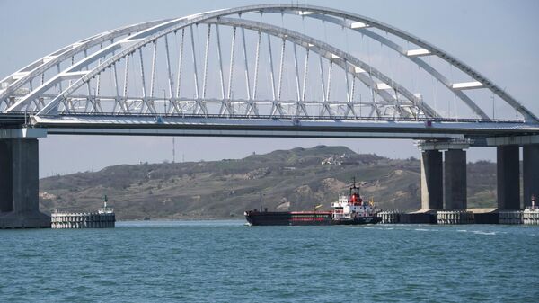 Russia's Crimean Bridge. File photo - Sputnik International