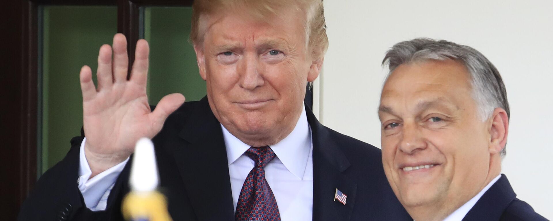 President Donald Trump welcomes Hungarian Prime Minister Viktor Orban to the White House in Washington, Monday, May 13, 2019 - Sputnik International, 1920, 09.03.2024