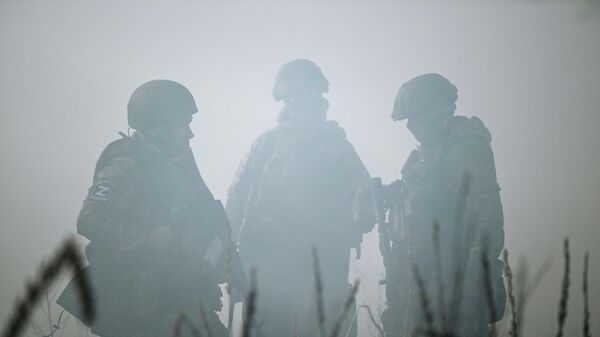 Russian servicemen are seen in the special military operation zone. File photo - Sputnik International