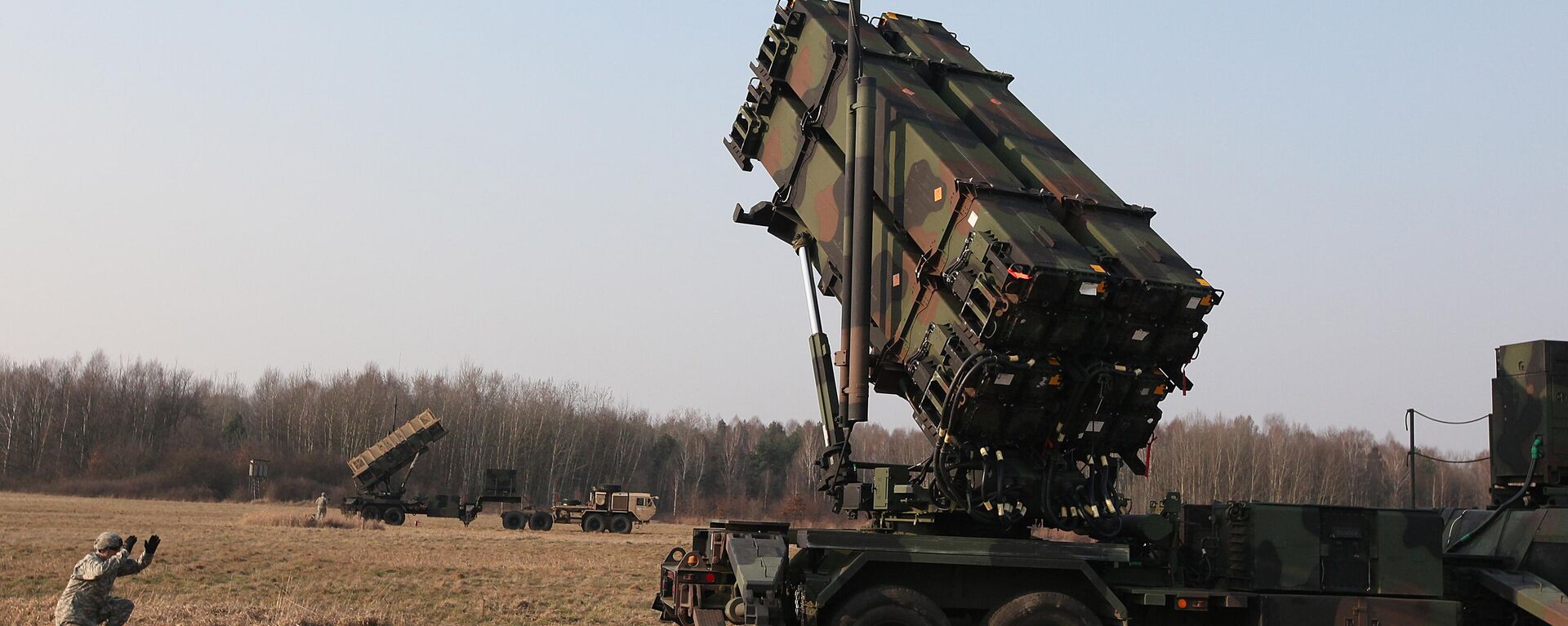U.S. troops from 5th Battalion of the 7th Air Defense Regiment are seen at a test range in Sochaczew, Poland, on Saturday, March 21, 2015, to demonstrate the U.S. Army’s capacity to deploy Patriot systems rapidly within NATO territory. - Sputnik International, 1920, 18.04.2024