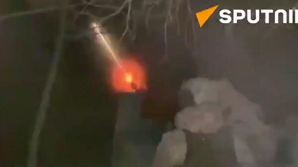 Russian paratroopers destroyed a Ukrainian drone Baba Yaga near Artemovsk - Sputnik International