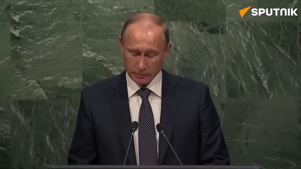 Vladimir Putin's speech at UN General Assembly session in 2015 - Sputnik International