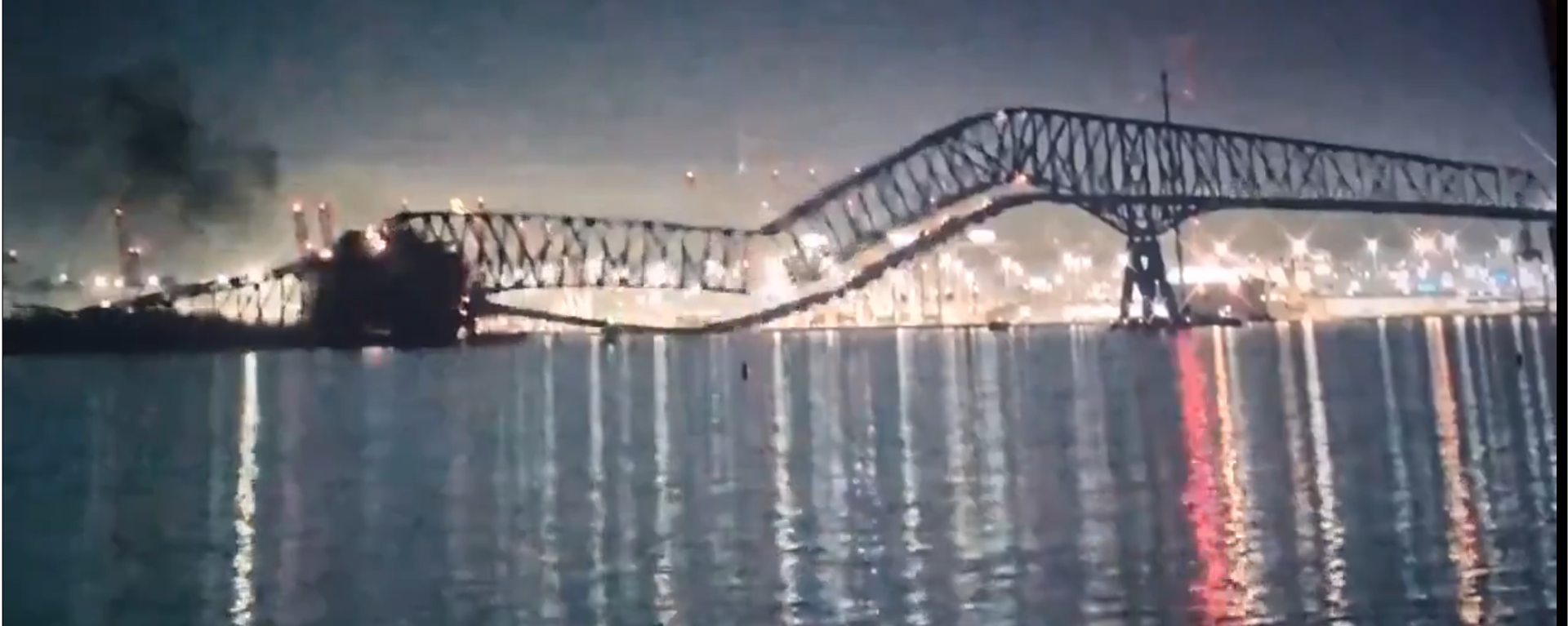 Key Bridge in Baltimore Collapses  - Sputnik International, 1920, 26.03.2024