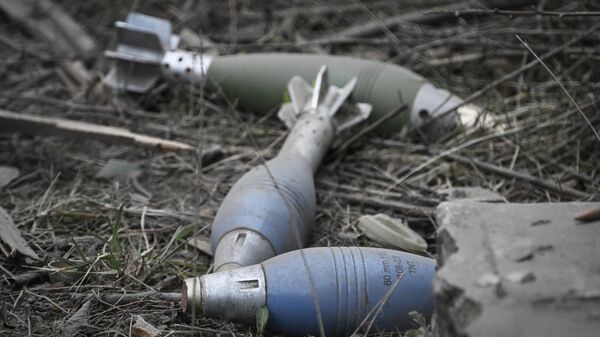 Ukrainian munitions found in the Russian demining operation of the Avdeyevka area - Sputnik International