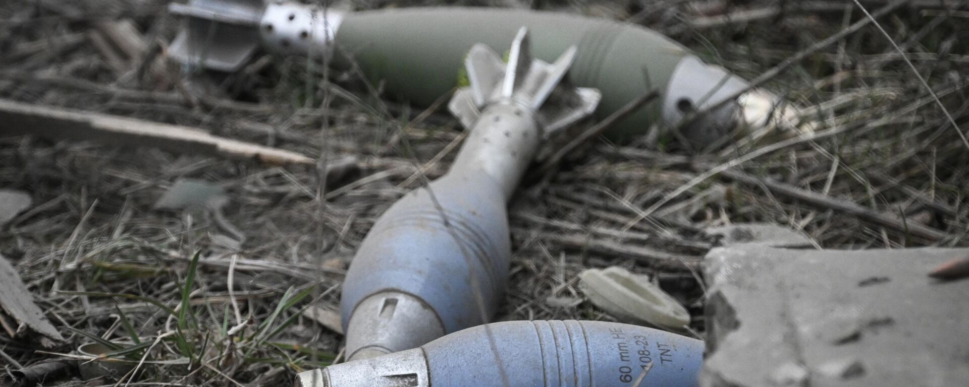 Ukrainian munitions found in the Russian demining operation of the Avdeyevka area - Sputnik International, 1920, 24.04.2026