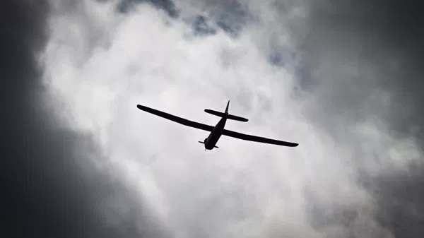 Orlan-30 military drone patrolling the Avdeyevka skies - Sputnik International