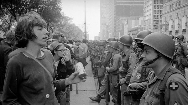 Grant Park, at the Democratic National Convention in Chicago, August 26, 1968 - Sputnik International