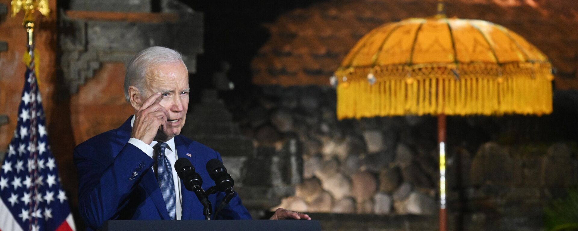US President Joe Biden speaks during a news conference following his meeting with Chinese president Xi Jinping - Sputnik International, 1920, 02.04.2024