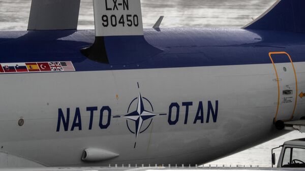 A NATO Airborne Warning And Control System (AWACS) aircraft. File photo - Sputnik International