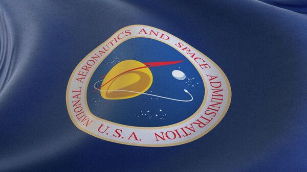 NASA flag - Sputnik International
