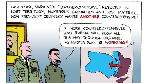 Another Ukraine counter offensive - Sputnik International
