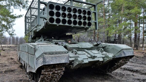   Russia's Solntsepyok heavy flamethrower system. File photo - Sputnik International
