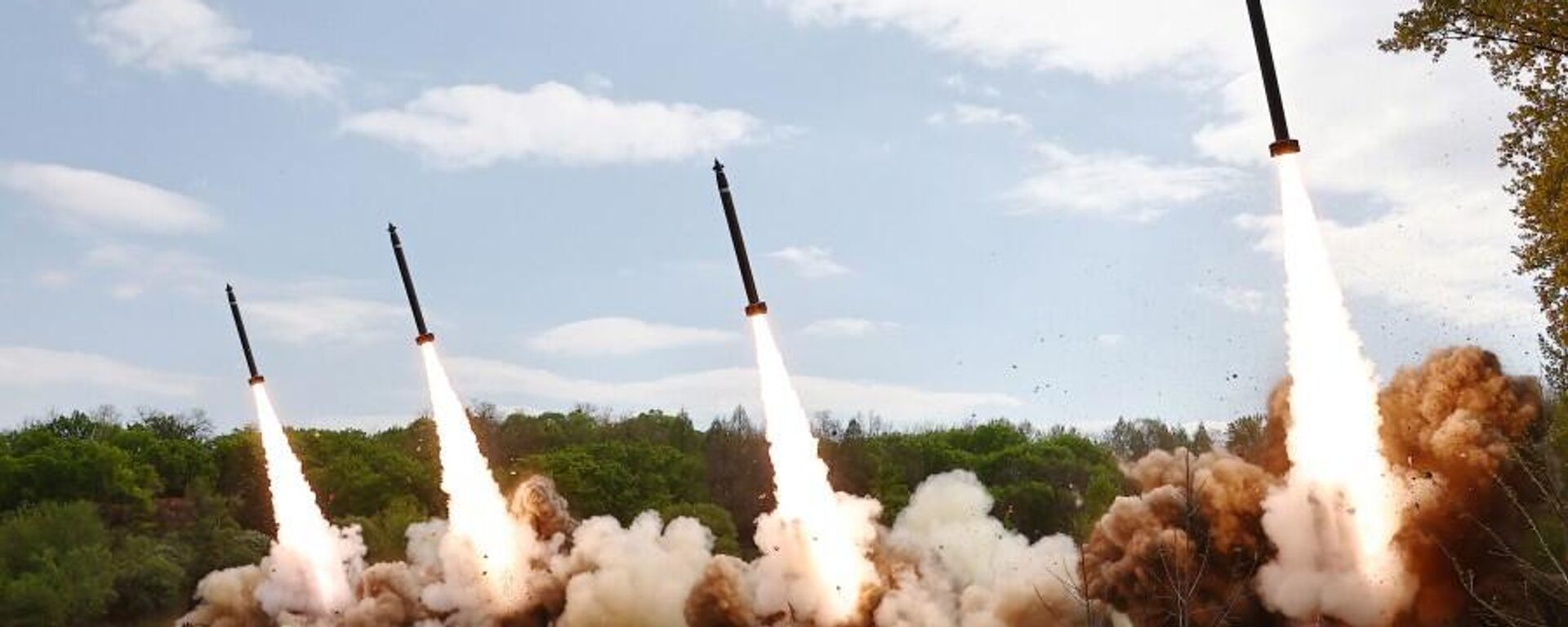 اولین تمرین تاکتیکی ترکیبی کره شمالی با شبیه سازی ضد حمله هسته ای.  - اسپوتنیک بین المللی، 1920، 2024/04/23