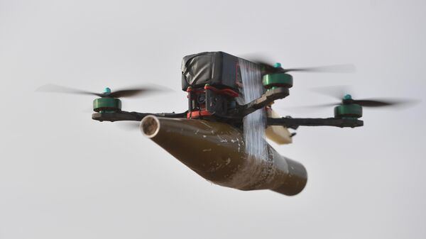 A Russian FPV drone. File photo - Sputnik International