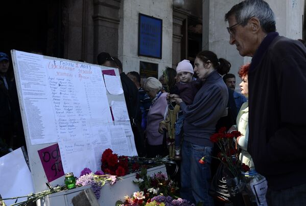 List of victims who died in the Odessa Trade Unions Building massacre - Sputnik International