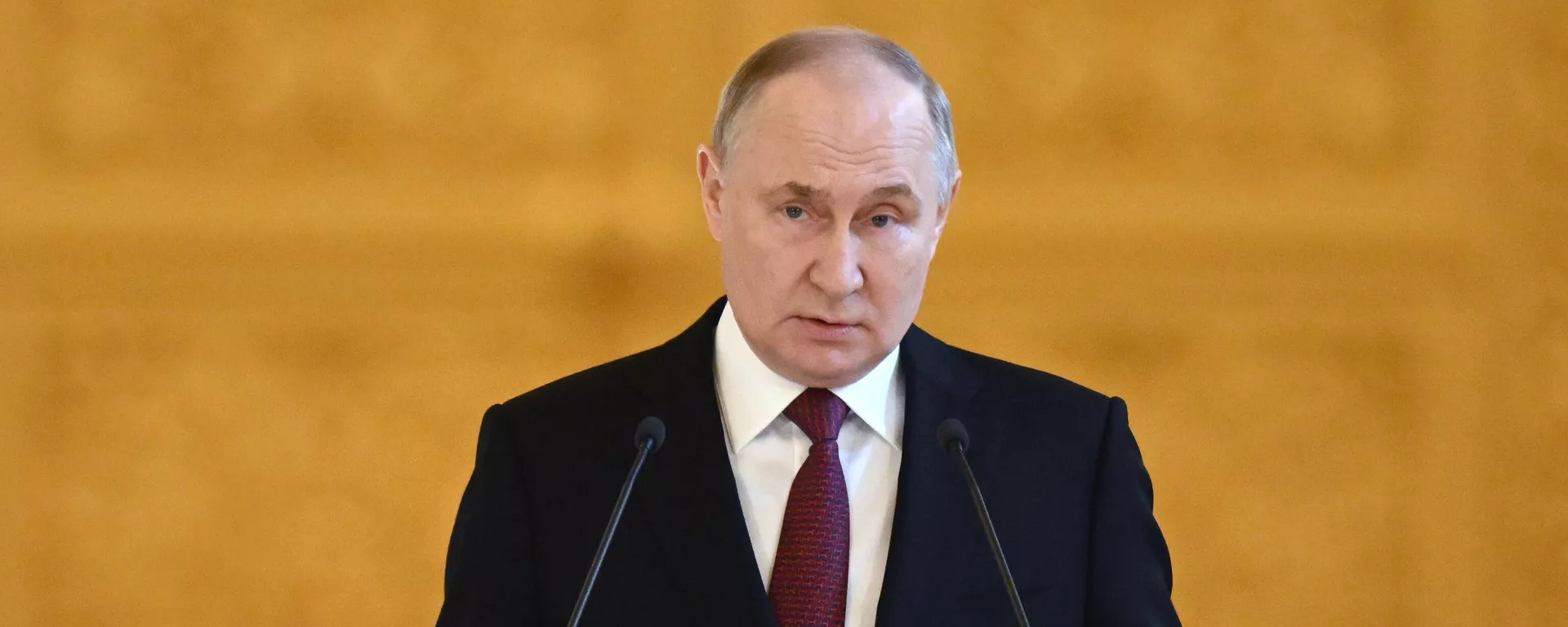 Russian President Vladimir Putin delivers a speech during a meeting with his election campaign agents at the Grand Kremlin Palace - Sputnik International, 1920, 23.06.2024