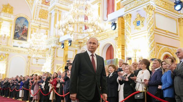Russian President Vladimir Putin's inauguration ceremony. May 7, 2024. - Sputnik International