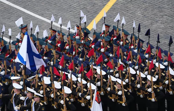 Parade crews at the military parade in Moscow's Red Square commemorating the 79th anniversary of Russia's victory over Nazism. - Sputnik International