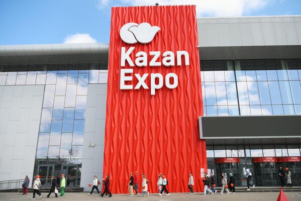 Kazan Expo international exhibition center prepares to host the forum. - Sputnik International