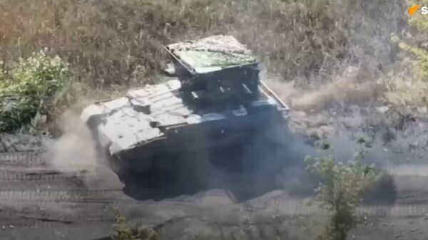 Russian Servicemen Praise 'Terminator' Tank Support Vehicle - Sputnik International