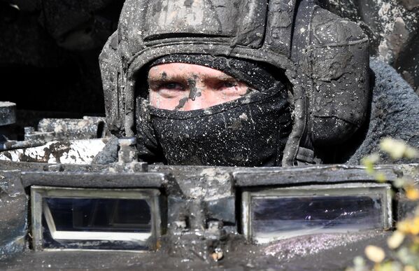 Russian servicemen during Pacific Fleet drills.  - Sputnik International