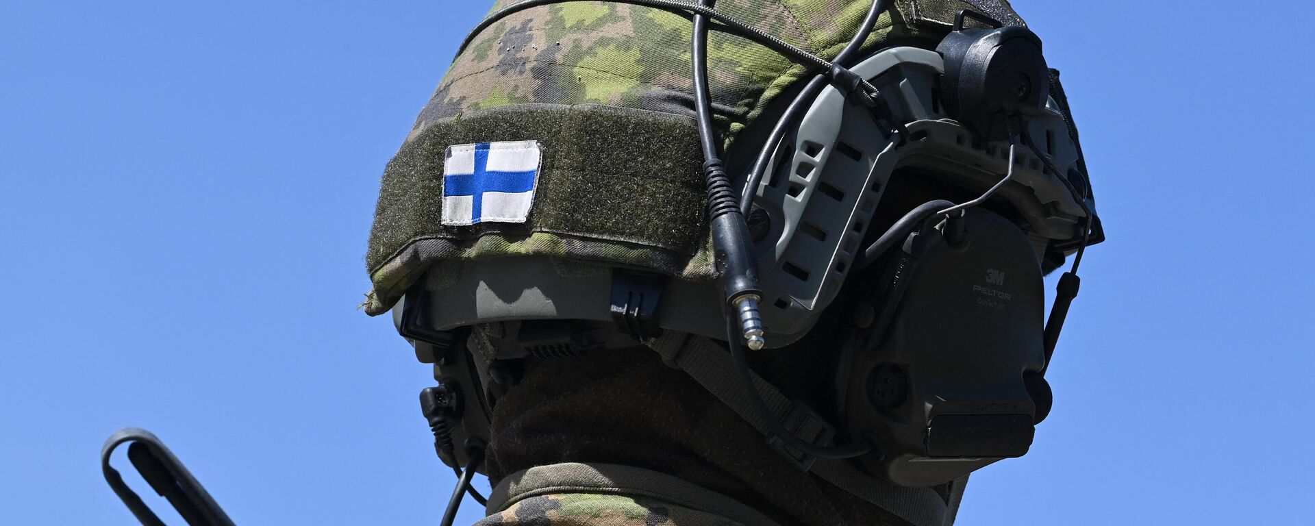 A soldier of the Finnish army wduring the 'Dynamic Front 22' annual exercise in southern Germany on July 20, 2022. - Sputnik International, 1920, 25.05.2024