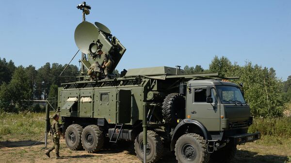 Russia's Krasukha-4 electronic warfare system. File photo - Sputnik International