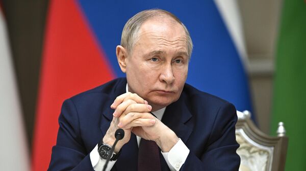 President Putin in Uzbekistan - Sputnik International
