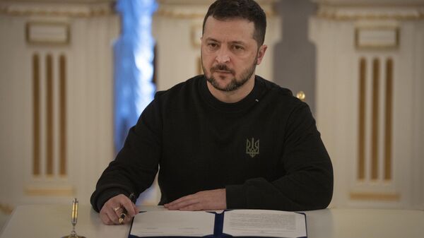 Президент Украины Владимир Зеленский - Sputnik International