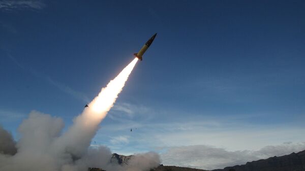 US ATACMS missile launched - Sputnik International