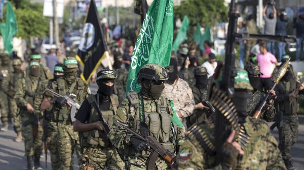 The militant wing of Hamas in Palestine. - Sputnik International