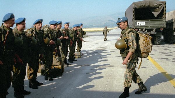 Russian peacekeeping forces in Kosovo. File photo - Sputnik International