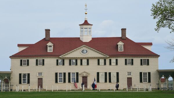 The home of the first U.S. president, President George Washington in Mount Vernon, Va., Monday, April 23, 2018.  - Sputnik International