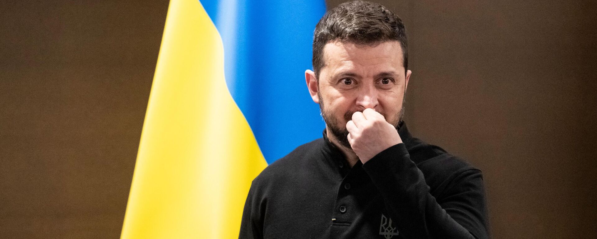 Ukraine's Volodymyr Zelensky on the sidelines of the Summit on peace in Ukraine on June 15, 2024 in Switzerland. - Sputnik International, 1920, 16.06.2024