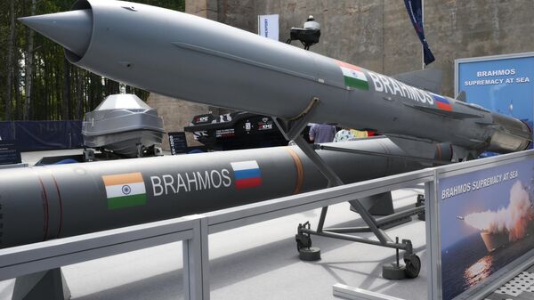 BrahMos supersonic cruise missiles  - Sputnik International