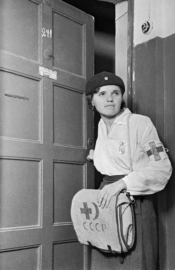 Soviet medic. Moscow, June 1941. - Sputnik International