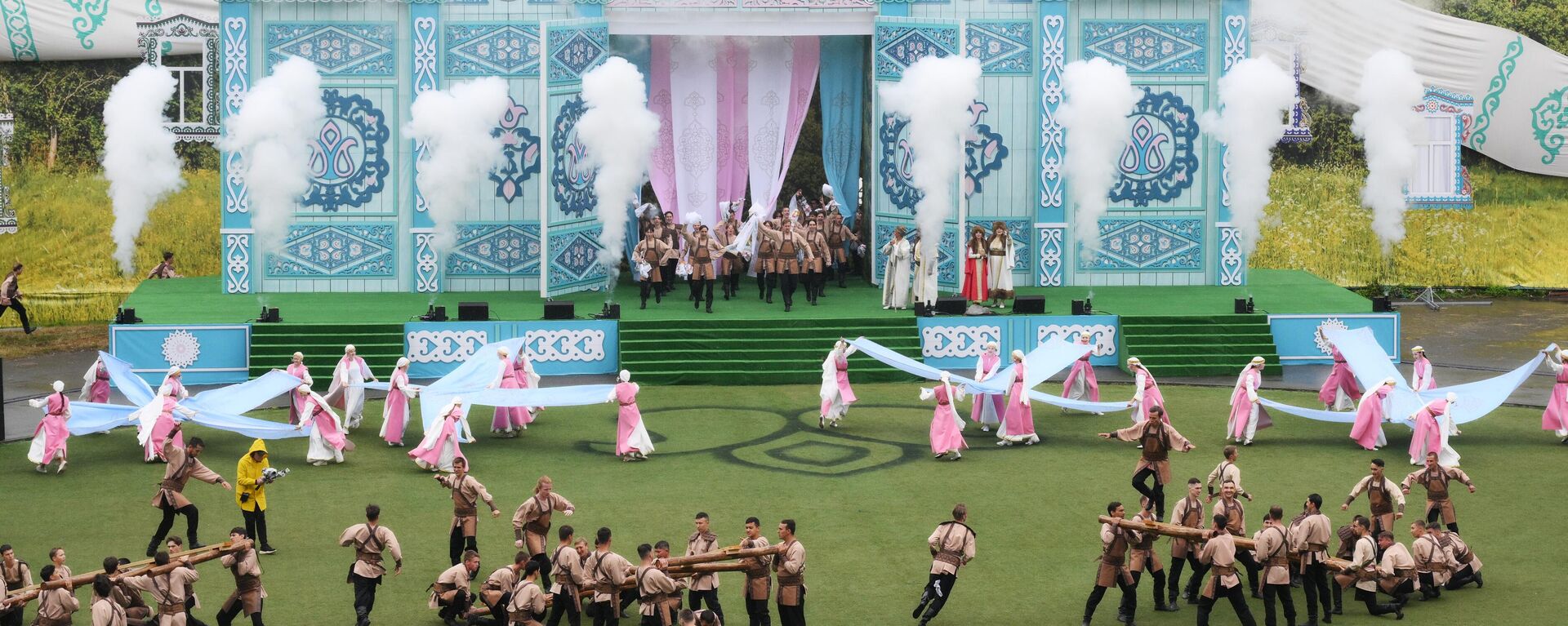 The closing ceremony of the BRICS Games in Mirny settlement, Privolzhsky district, Kazan. - Sputnik International, 1920, 24.06.2024