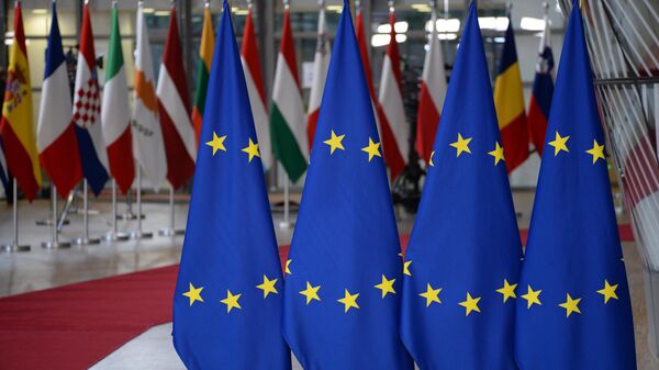 European Union flags - Sputnik International