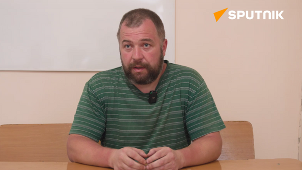 Ukrainian conscript and prisoner-of-war Oleksiy Davydenko - Sputnik International